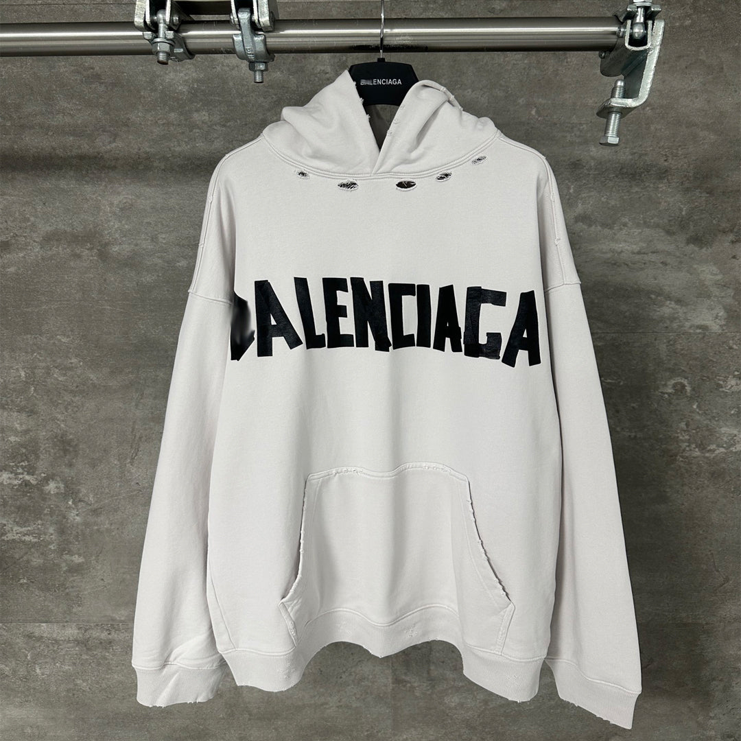 Balenciaga Couples Loose Fit Hoodie