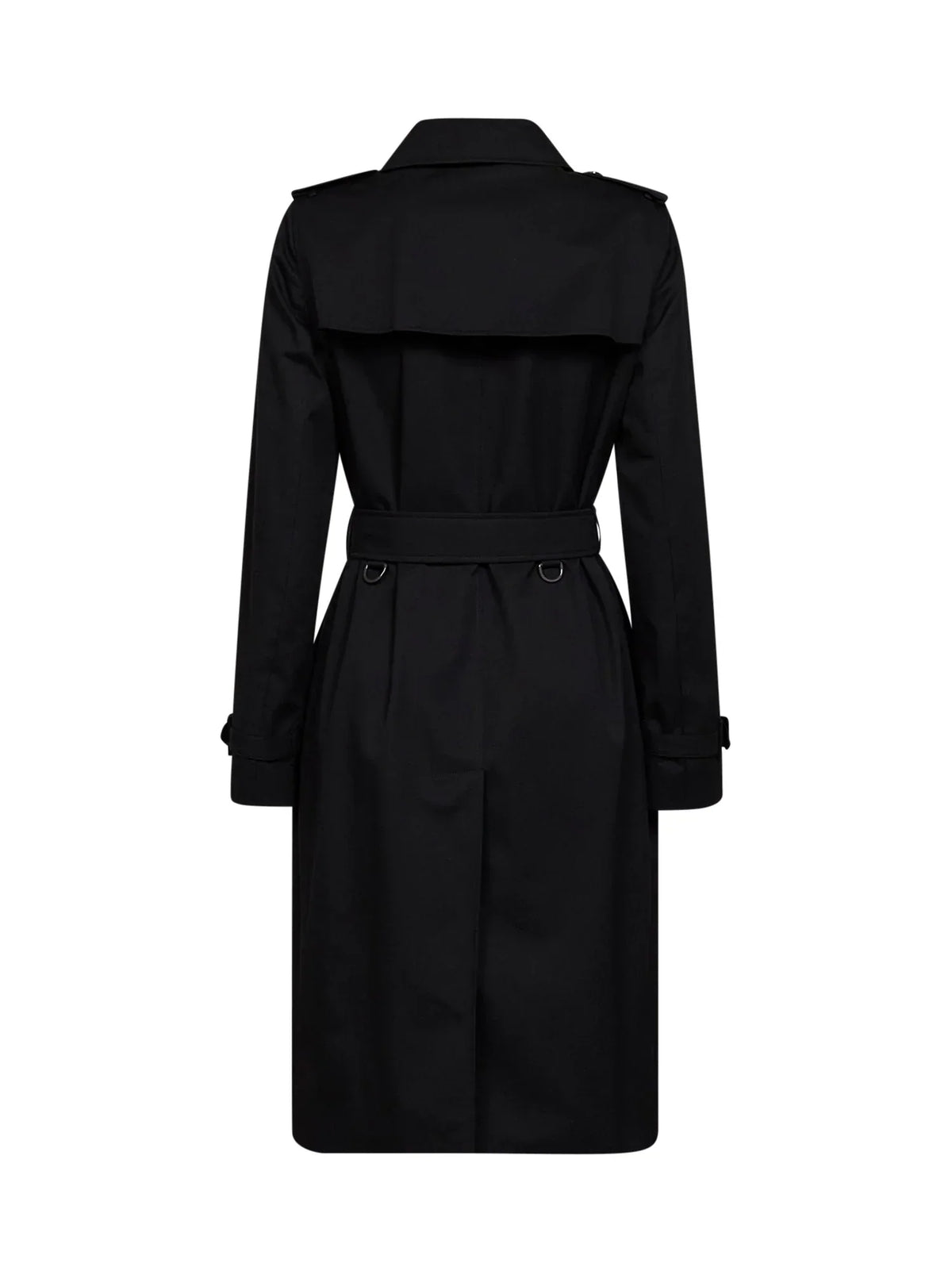 Burberry Kensington Trench Coat — Black
