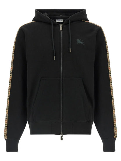 Burberry Black Cotton Sweatshirt