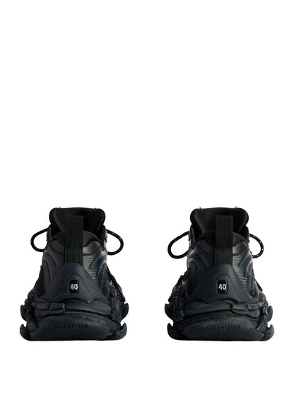 Balenciaga Women Triple S.2 Worn-Out Effect Mesh Sneakers