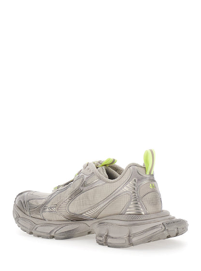 Balenciaga Men '3Xl' Beige Low Top Sneakers With Logo Detail In Tech Fabric Man