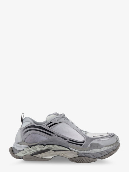 Balenciaga Men Triple S.2 Gradient Mesh And Nylon Insert Sneakers With Used Effect