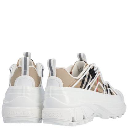 Arthur Sneakers In Check White