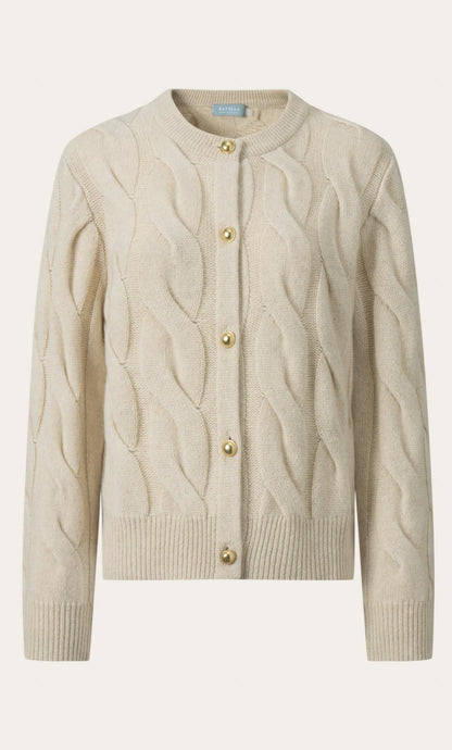 Chamonix Cable Cashmere Cardigan