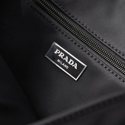 Prada Nylon Black Messenger Bag
