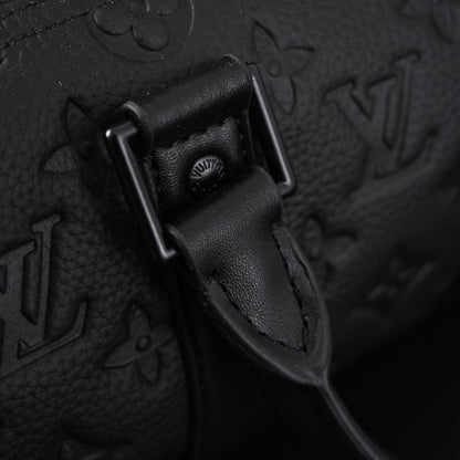 Louis Vuitton Keepall Bandoulière 50 – Monogram Shadow Black Leather