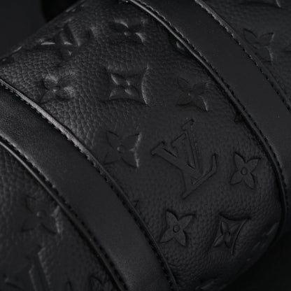 Louis Vuitton Keepall Bandoulière 50 – Monogram Shadow Black Leather