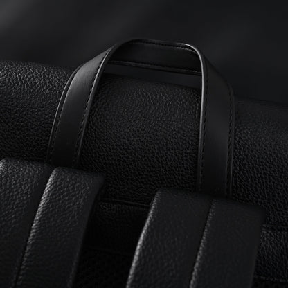 Coach Men’s Leather Backpack – Black Signature Canvas