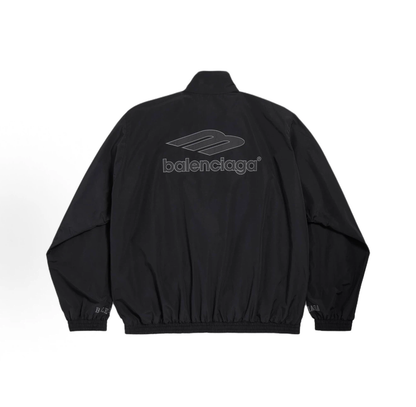 Balenciaga Black Logo Track Set