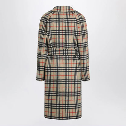 Burberry - Sand reversible wool coat