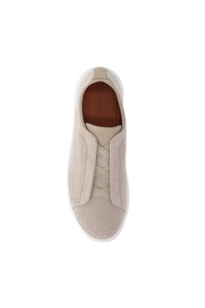 Sneaker Triple Stitch in cotone canvas