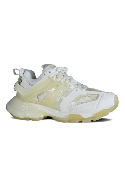 Balenciaga Women Track Sneakers White Transparent